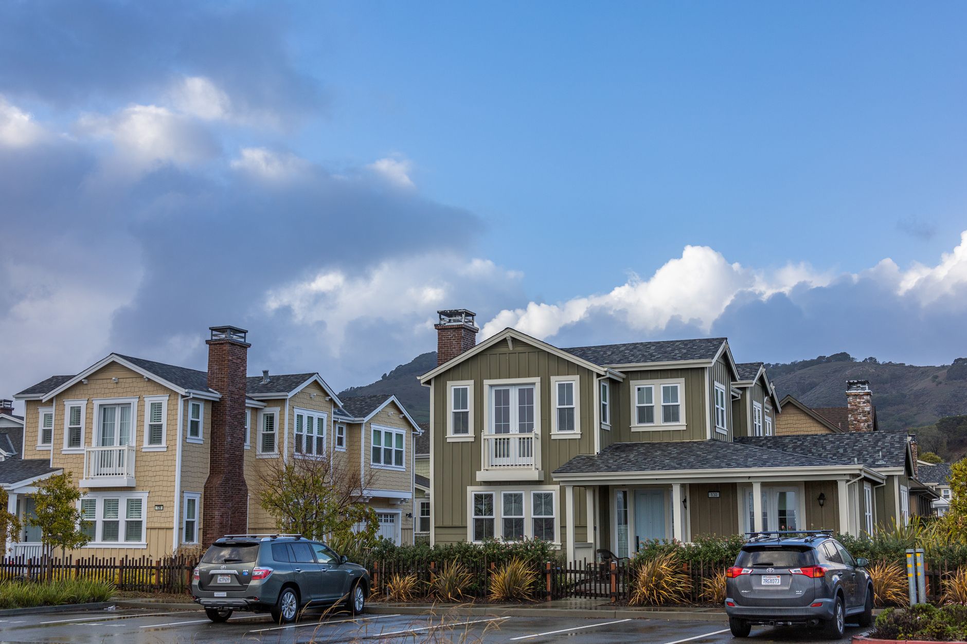 Local coastal residential neighborhood in Kill Devil Hills, NC